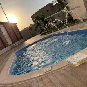 Green Oasis with Private Pool الواحة الخضراء مع مسبح خاص