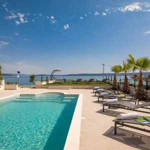 Beachfront Villa Anemona with Pool