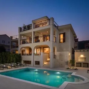Beachfront Villa Armeria with Pool