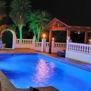 Villa med panoramautsikt med privat pool i Calpe, Costa Blanca, Spanien