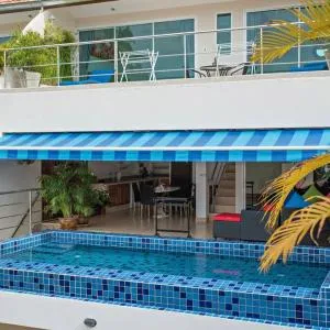 3 bedrooms appartement at Tambon Mae Nam 90 m away from the beach with sea view private pool and balcony