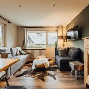 Furnished ground floor apartment at allée sous Allard classified 3 stars