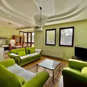 Huge Apartment with a Garden in the City Center