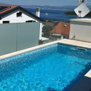 Apartment Santorini Krk with private pool