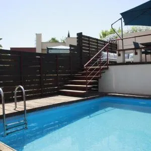 Private pool luxurious villa with mountain views