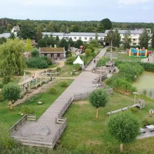 Familien Wellness Hotel Seeklause mit großem Abenteuerspielplatz "Piraten-Insel-Usedom" Kinder immer All-Inklusive & Getränke ganztags inklusive