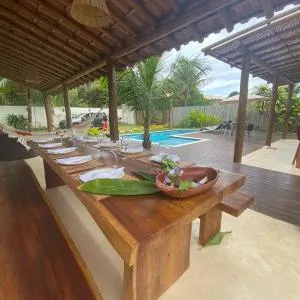 Casa Harmonia, com 5 suítes em Trancoso-BA