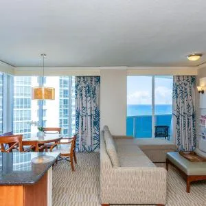 TRUMP INTL 2 BEDROOM APARTMENT 1600 Sf Ocean and Bay View With Terrace