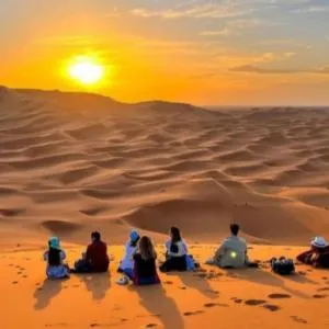 Sunset Desert Camp