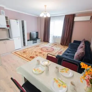 2-ком кв ЖК КУАТ на Абая-Масанчи 10 этаж