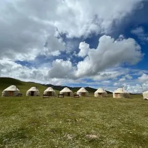 Yurt Camp "Sary-Bulun" at Song-Kul Lake, Naryn
