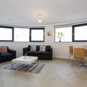 Stylish 2 Bed Apartment in Salford Amazing Views
