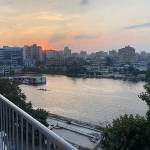 Nile View 2-Bed Apartment in Zamalek Cairo