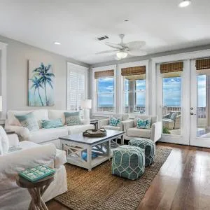 STUNNING BEACHFRONT RENOVATION 2022 WITH TRIPLE WATER VIEWS OF OCEAN, LAKE, BAY!