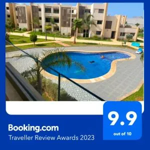Appartement de LUXE Marina SAIDIA avec vue sur PISCINE Résidence TAMARIS