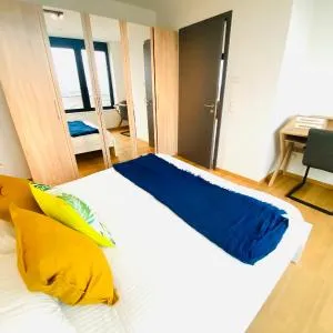 Luxury 1 bedroom in heart of Cloche d'or, SPA, Gym, Terrace & Parking-23