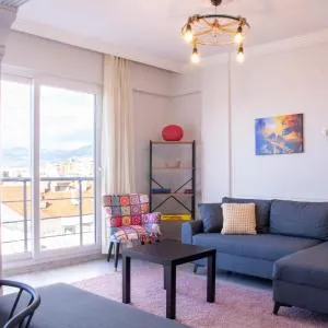 Lovely Flat in Konak with Sea View and Balcony