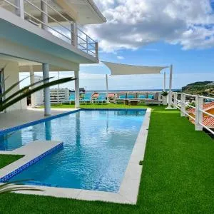 Apartment in luxury villa with private pool