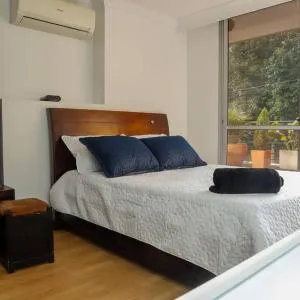Apto de lujo con terraza zona barbecue y piscina