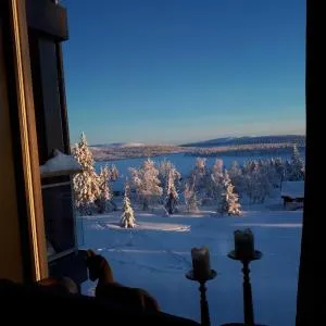 Leilighet med panoramautsikt Sjusjøen Innendørs parkering