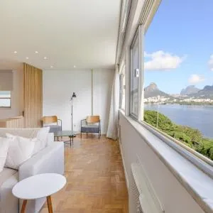 Tabas - Lindo apê 4 quartos na Lagoa RJ - LG0001