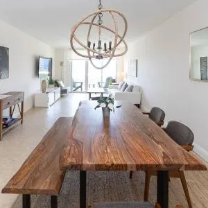Modern Oceanview Condo - Steps to the Beach!