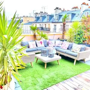 LUXURY FLAT WITH PRIVATE ROOFTOP - Paris 18