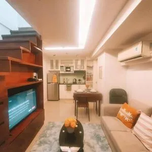Cozy 2 bedroom loft in BGC Taguig, with stunning BGC skyline view!