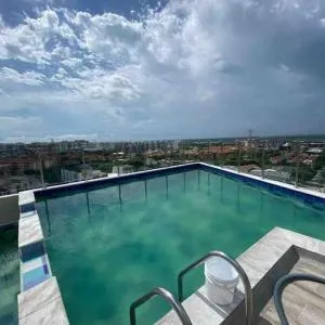 Hermoso apto para 4 con piscina/vista al rio
