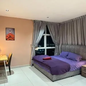 KSL 2Bedroom with WiFi Netflix 58 inch TV high floor balcony