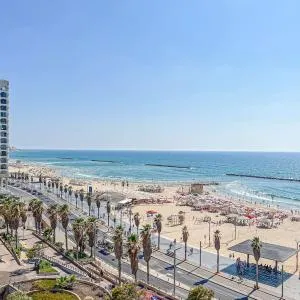 Sky Dan Tel Aviv - Sea View-Parking- Reception 24H
