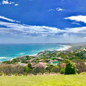 Garden Route spectacular view over Indian Ocean