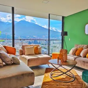 Luxury suite con vista increíble Quito Carolina Coliving Ecuador