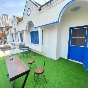 Huai khwang曼谷市中心6卧室花园泳池别墅