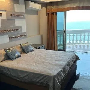 Private beach Spacious pool and panoramic SeaView from balconies, 3 Bedroom in Pattaya