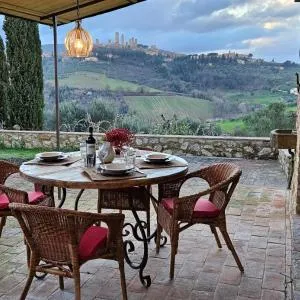 Casale Esclusivo con Piscina e Vista su San Gimignano