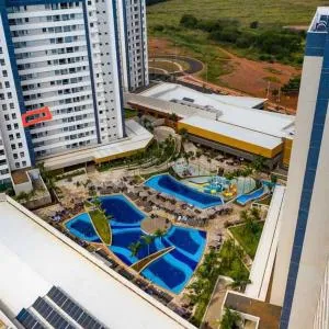 Apartamento Resort Enjoy Solar das Águas - Olimpia/SP