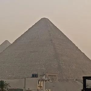 Golden pyramids view Inn