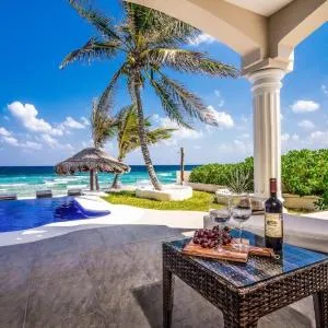 Sofi Beachfront villa in Tankah Bay!