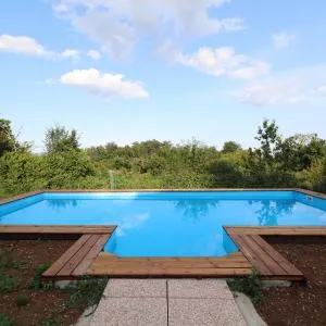 Villa Felix with spectacular pool in green oasis