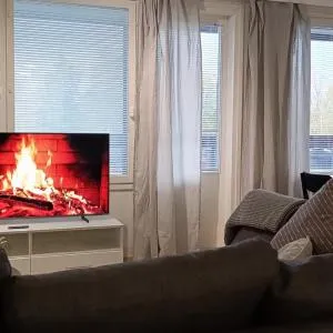 Bright and Cozy Apartment with Private Sauna And Parking