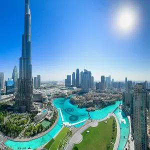 GRANDE SIGNATURE RESIDENCES 2BR - EPIC Burj Khalifa view at 38th floor for 6-Guests 360 VIRTUAL WALK