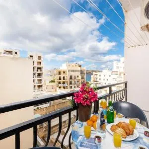 Seashells Apartments with terrace, just off the seafront in Bugibba - by Getawaysmalta