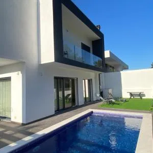Luxury villa surrounded by nature and beach