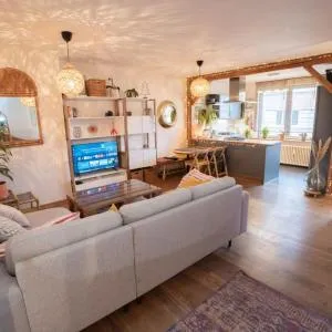 Appartement 2 chambres avec rooftop suspendu au Cimetière d'Ixelles