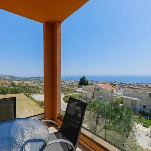Top Hill Deluxe Maison & Suite, sea view, Nikiti