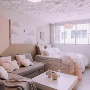 Shinsaibashi Puff Cloud House with Private Sauna