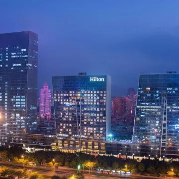 Hilton Shenzhen Futian, Metro Station at Hotel Front Door, Close to Futian Convention & Exhibition Center Hotel Review