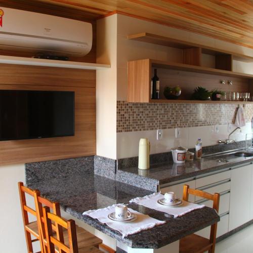 Apartamento Serrano em São Joaquim, SC - pousada e hospedagem