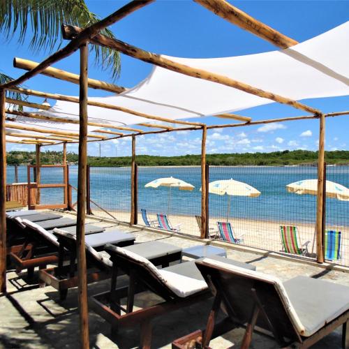 Pousada Paraiso da Barra em Barra de Santo Antônio, AL - pousada e hospedagem